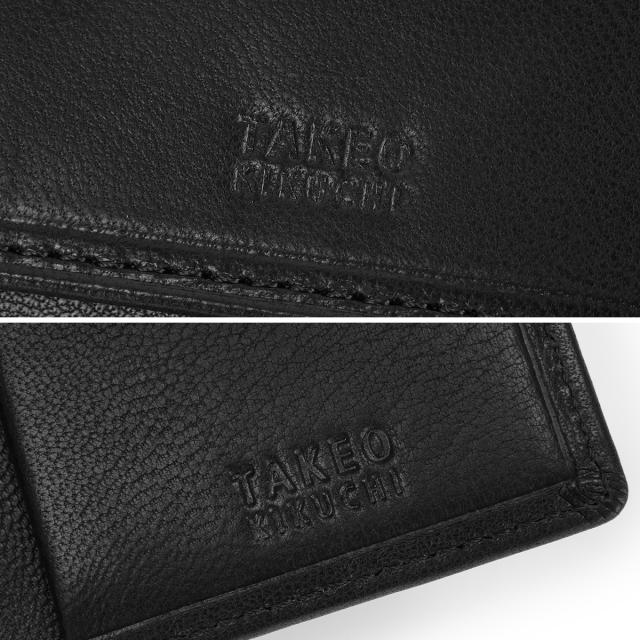 商いもの文芸評論で+5%｜タケオキクチ ミニ紙入れ メンズ ブランド名 なめし革 本革 軽さ 三つ折り紙入れ ミニウォレット コンパクトウォレット クロードII TAKEO KIKUCHI 790606