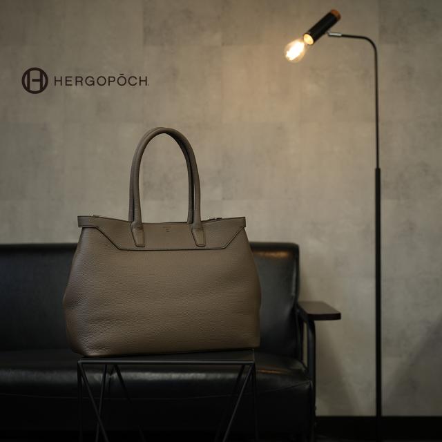 商品レビューで+5%｜エルゴポック トリヨンラグーン トートバッグ 本革