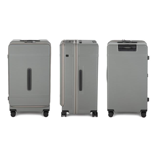 商品レビューで+5%｜エース トーキョーレーベル スーツケース LLサイズ XLサイズ 101L 大型 大容量 軽量 無料受託手荷物 4輪 双輪 フロントオープン キャスターストッパー キャリーケース サルートン ace. TOKYO LABEL 05365_3