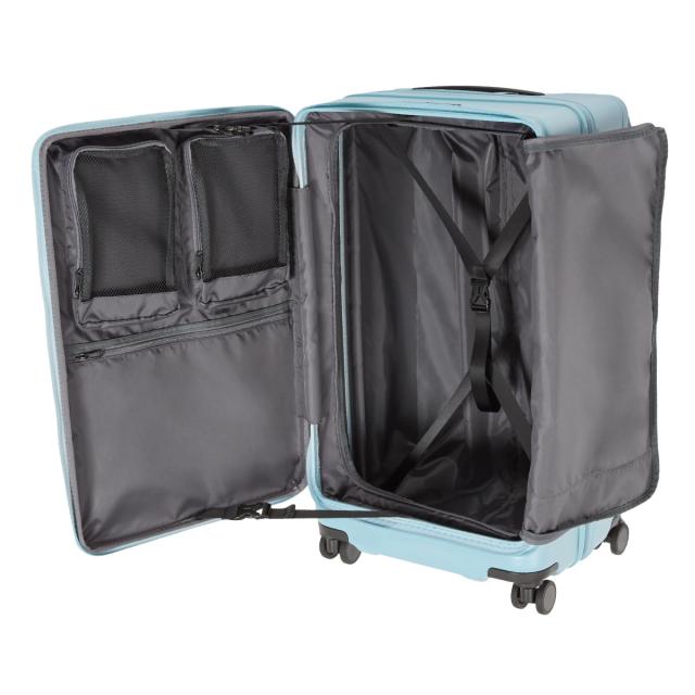 商品レビューで+5%｜エース トレリスZ スーツケース Lサイズ 82L 95L 拡張 軽量 フロントオープン ストッパー付き トーキョーレーベル ace. TOKYO LABEL Trellis-Z 09073_5