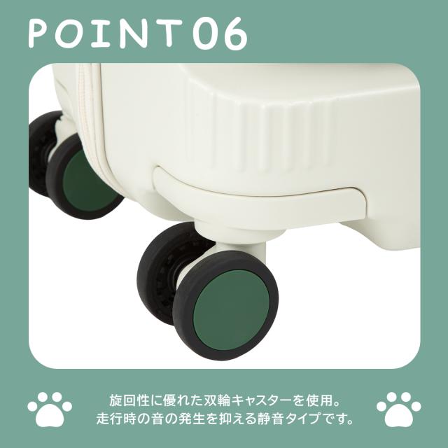 商品レビューで+5%｜エース トーキョーレーベル HAyU スーツケース 機内持ち込み Sサイズ SS 40L 小型 小さめ フロントオープン 静音キャスター ストッパー 4輪 双輪 キャリーケース キャリーバッグ ace.TOKYO LABEL 09081_13