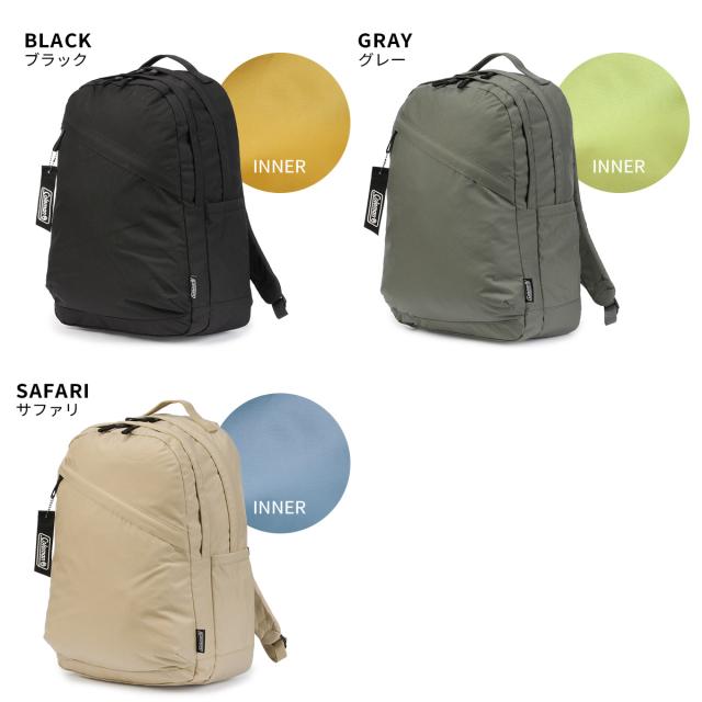 商品レビューで+5%｜コールマン ユニウォーカー25 リュック メンズ レディース デイパック バックパック 大きめ 大容量 軽量 25L A4 B4 coleman UNI WALKER uni-walk25_1