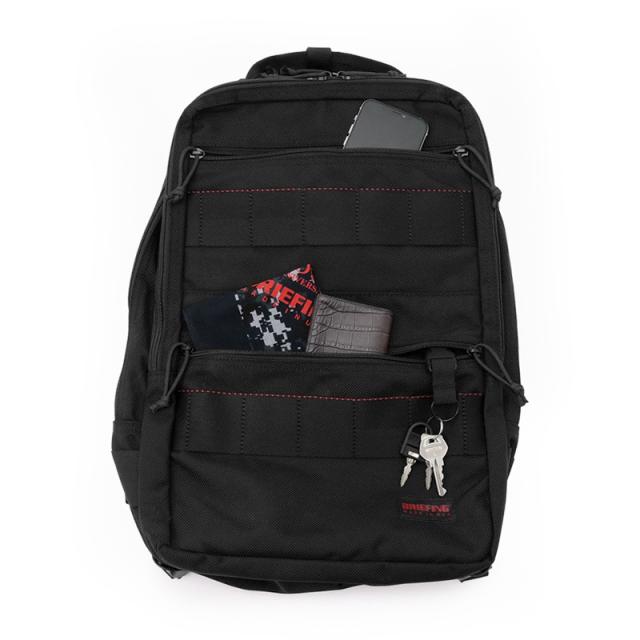 商品レビューで+5%｜ブリーフィング USA メイドインUSAコレクション リュック メンズ ブランド スクエア 通勤 A4 B4 17.4L PC収納 15インチ アメリカ製 BRIEFING BRF298219