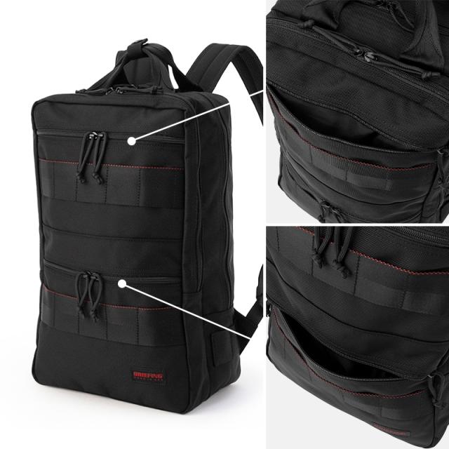 商品レビューで+5%｜ブリーフィング USA メイドインUSAコレクション リュック メンズ ブランド スクエア 通勤 A4 B4 17.4L PC収納 15インチ アメリカ製 BRIEFING BRF298219