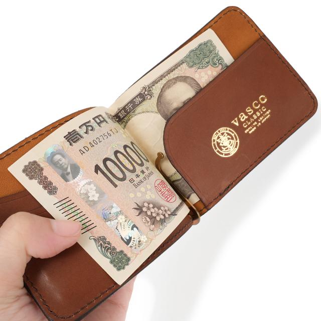 商品レビューで+5%｜ヴァスコ クラシック マネークリップ 本革 オイルレザー 日本製 vasco classic VSC-705_10