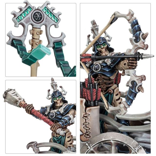 商品レビューで+5%｜ウォーハンマー エイジ・オヴ・シグマー AoS オシアーク・ボーンリーパー リージュ＝カヴァロス ウォーチャリオット騎乗 WARHAMMER AGE OF SIGMAR 94-36_5