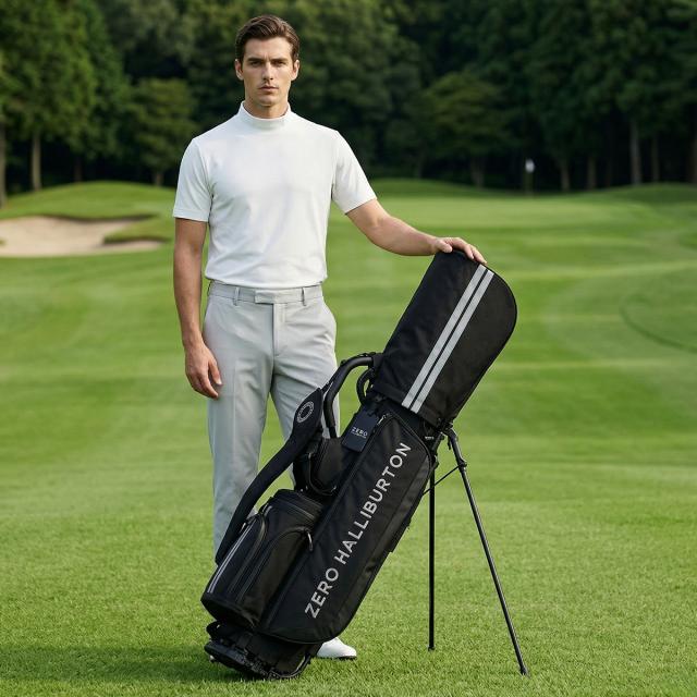 商品レビューで+5%｜ゼロハリバートン ゴルフ キャディケース スタンド 8.5型 4分割 ZERO HALLIBURTON GOLF RGF 85262_6