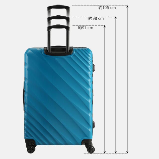 商品レビューで+5%｜エース スーツケース 90L - 111L 拡張機能 受託