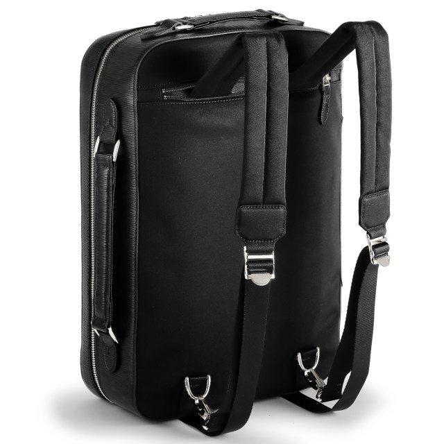 商品レビューで+5%｜ペッレモルビダ キャピターノ リュック PELLE MORBIDA PMO-CA207 ビジネス ビジカジ メンズ ブランド 2WAY 1室 本革 A4ファイル B4用紙 薄型 薄マチ_17