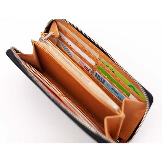 商品レビューで+5%｜ワンダーバゲージ 財布 長財布 ラウンドファスナー 本革 WONDER BAGGAGE wb-a-008 日本製 ブランド_13