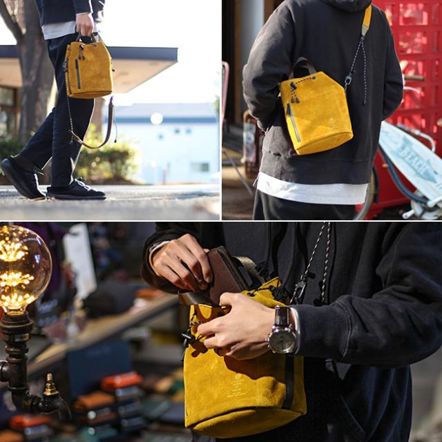 商品レビューで+5%｜アッソブ ウォータープルーフ スエード ショルダー