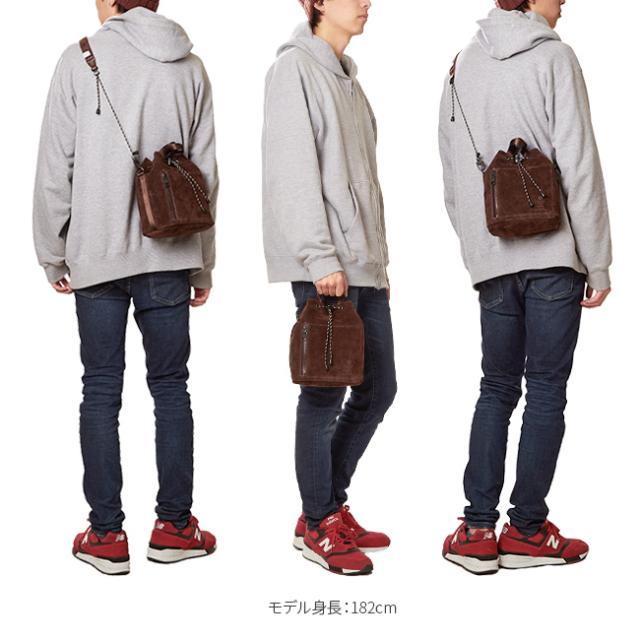 商品レビューで+5%｜アッソブ ウォータープルーフ スエード ショルダー