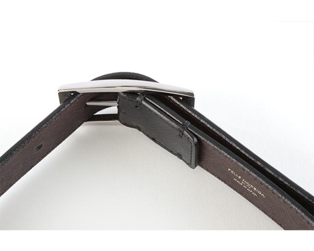 商品レビューで+5%｜ペッレモルビダ バルカ リバーシブル ベルト