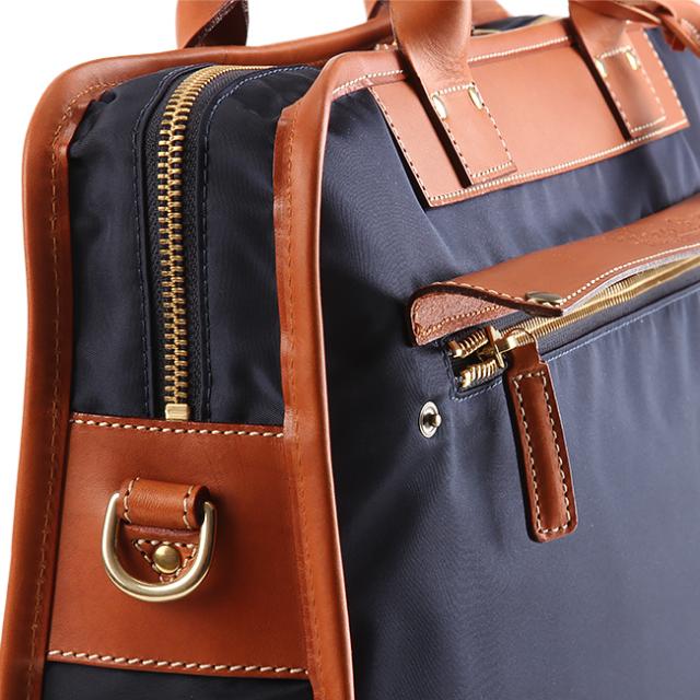 商品レビューで+5%｜フェリージ ビジネスバッグ 1WAY ブリーフケース B4 ナイロン レザー イタリア製 ブランド Felisi 1772/1/ds