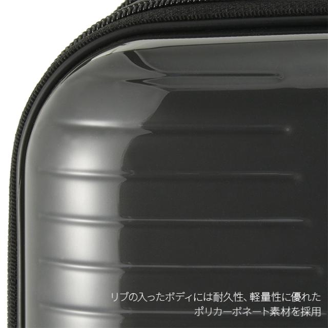 商品レビューで+5%｜エース ワールドトラベラー プリマス スーツケース キャリーケース 27L/35L 拡張 機内持ち込み Sサイズ フロントオープン ストッパー付き 軽量 ACE World Traveler 06701_18