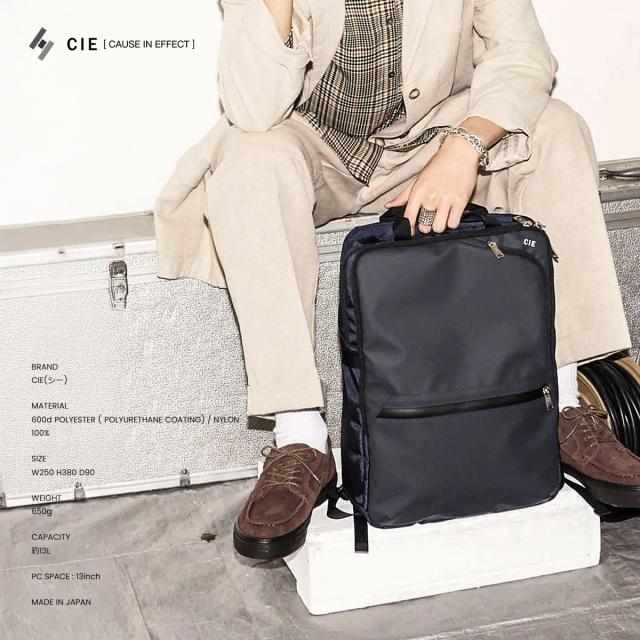 商品レビューで+5%｜CIE VARIOUS シー ヴァリアス リュック ビジネス