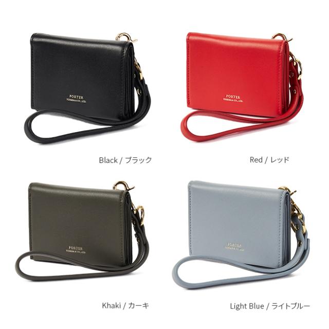 レビューで追加+5%｜新商品/吉田カバン/ポーターガール/ユニ/ウォレット三つ折り【284-01376】_1