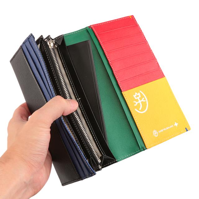 商品レビューで+5%｜カステルバジャック トルク 財布 長財布 大容量 薄型 薄い 薄い財布 本革 レザー スリム ブランド メンズ レディース CASTELBAJAC 96635_10