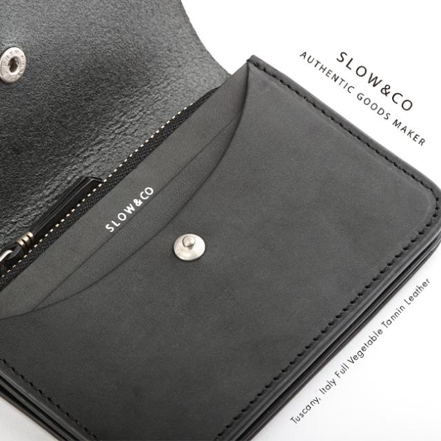 商品レビューで+5%｜SLOW スロウ 財布 二つ折り財布 ミニ財布 小さい