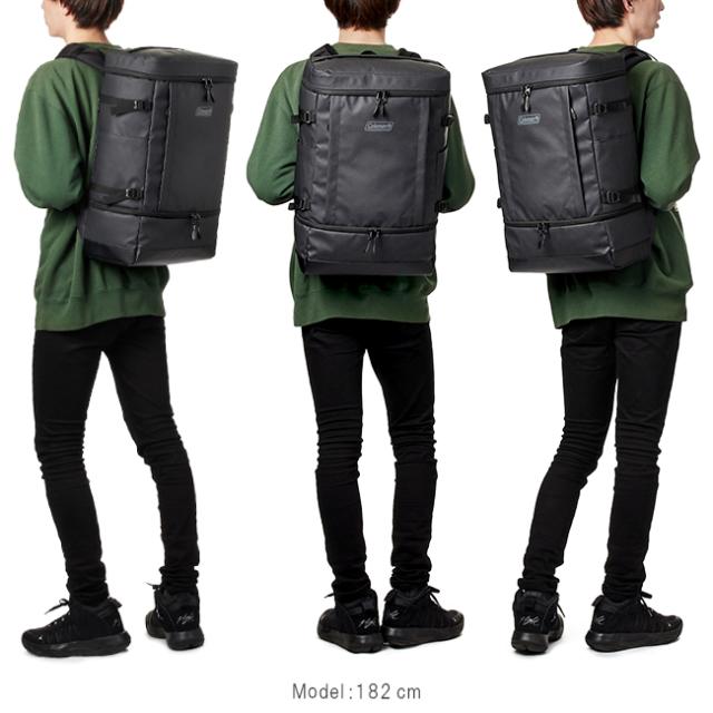 商品レビューで+5%｜コールマン リュック 36L スクエア ボックス型 大容量 通学 男子 女子 大学生 高校生 中学生 メンズ レディース シールド35 防水 撥水 Coleman SHIELD35-2LAYER 商品レビューで+5%｜コールマン リュック 36L スクエア ボックス型 大