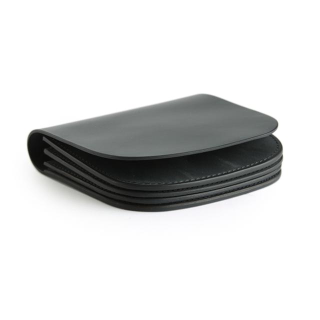 商品レビューで+5%｜SLOW スロウ 財布 二つ折り財布 本革 ミニ財布 ミニウォレット コードバン メンズ herbia so777j_9