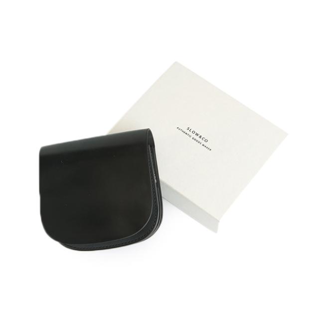 商品レビューで+5%｜SLOW スロウ 財布 二つ折り財布 本革 ミニ財布 ミニウォレット コードバン メンズ herbia so777j_10