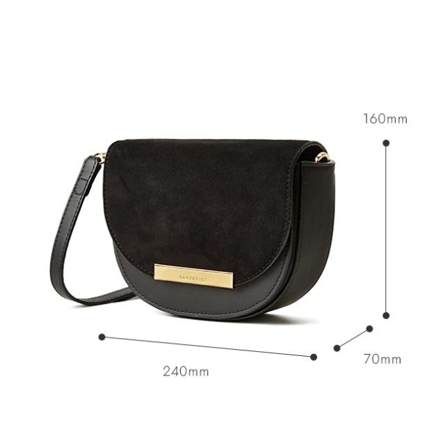 商品レビューで+5%｜サンドクヴィスト ショルダーバッグ レディース SANDQVIST VENDELA ヘリエダーレン 革 ベジタブルタンニンレザー ゴートスエードレザー_3