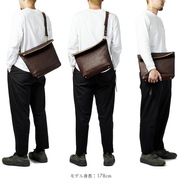 商品レビューで+5%｜ヴァスコ オールドオイル ショルダーバッグ