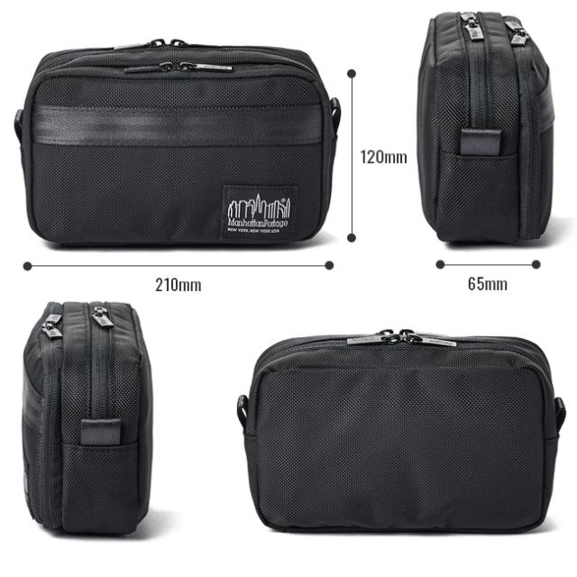商品レビューで+5%｜マンハッタンポーテージ ブラックレーベル ポーチ 小物入れ Manhattan Portage BLACK LABEL mp1087bl 新作_3