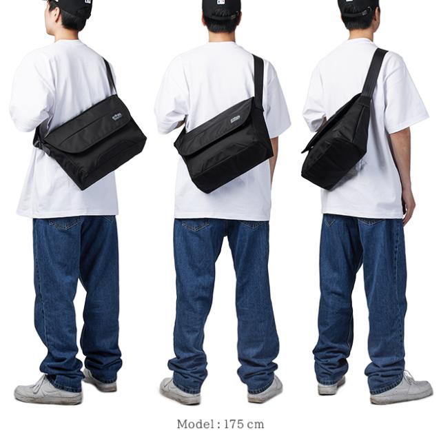 商品レビューで+5%｜マンハッタンポーテージ ブラックレーベル メッセンジャーバッグ Manhattan Portage BLACK LABEL mp1481bl-bb_3