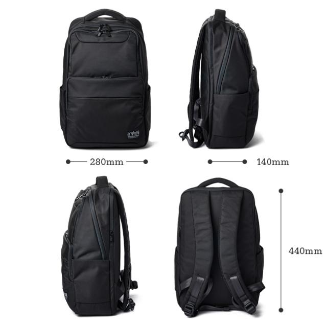 商品レビューで+5%｜マンハッタンポーテージ ブラックレーベル リュック バックパック メンズ Manhattan Portage BLACK LABEL mp2265bl