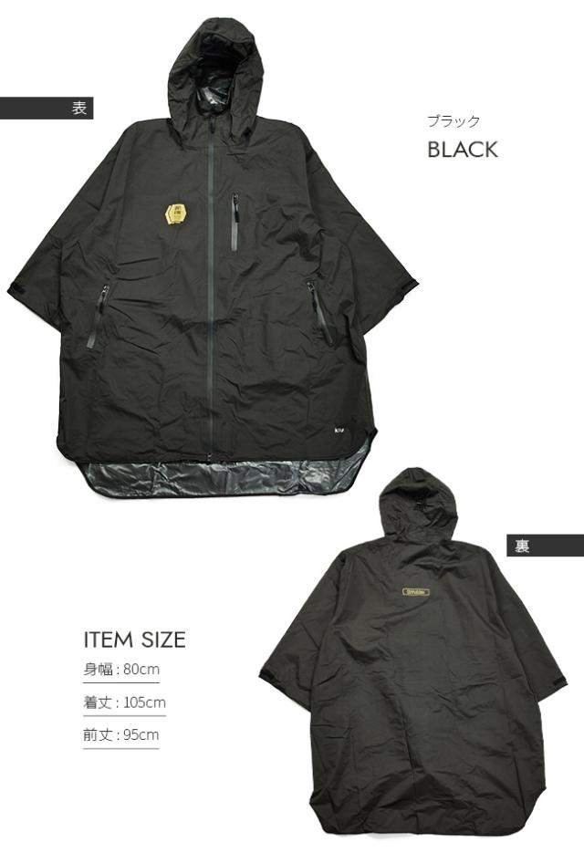 商品レビューで+5%｜KiU レインポンチョ レインコート カッパ メンズ