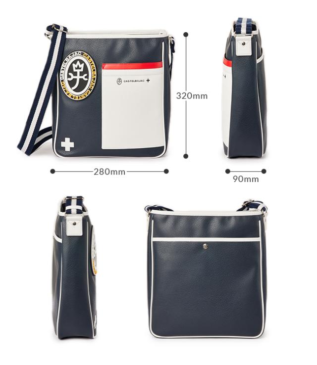 商品レビューで+5%｜カステルバジャック ショルダーバッグ メンズ