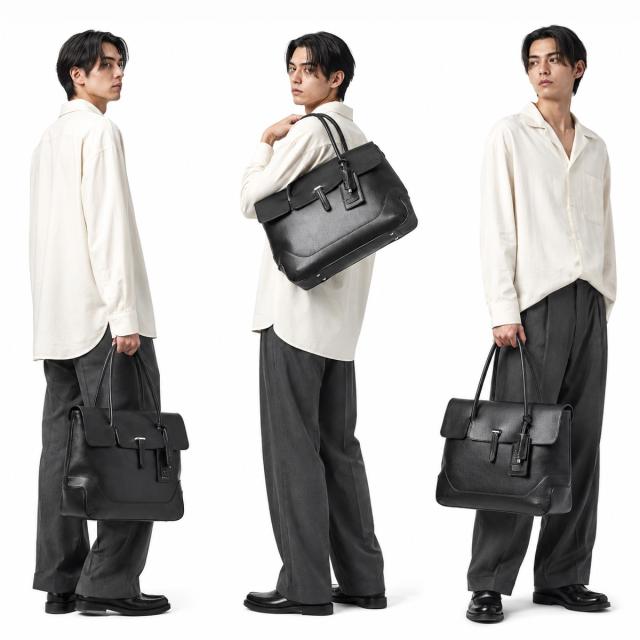 商品レビューで+5%｜ペッレモルビダ メイデンボヤージュ ボストンバッグ トート 1WAY Sサイズ PELLE MORBIDAO PMO-MB055 ビジネス ビジカジ メンズ ブランド 本革 肩掛け_3