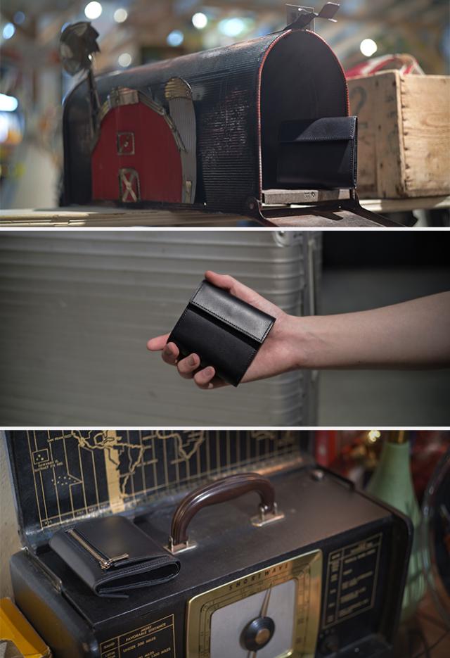商品レビューで+5%｜バッカス 財布 二つ折り財布 ミニ財布 本革 レザー ミニウォレット コンパクト メンズ レディース Bacchus 001_17