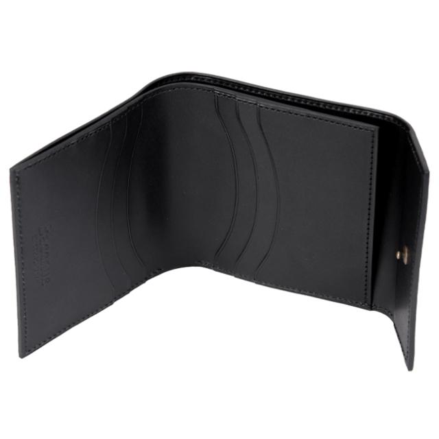 商品レビューで+5%｜バッカス 財布 二つ折り財布 ミニ財布 本革 レザー