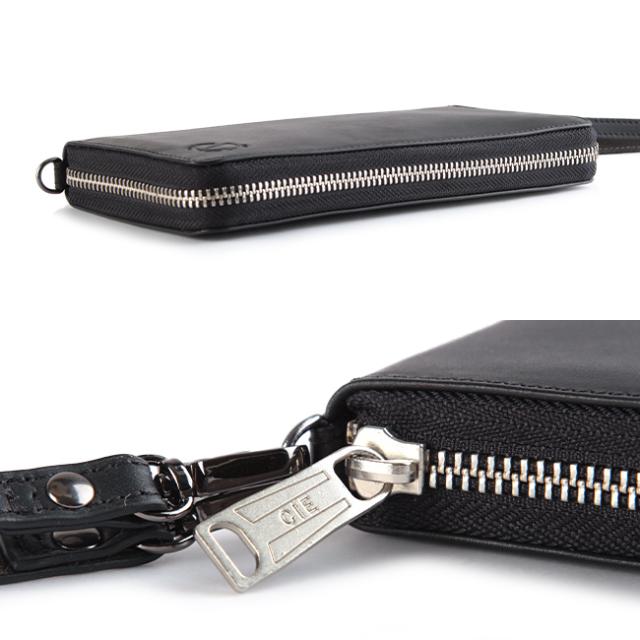 商品レビューで+5%｜CIE シー エクストラ 財布 長財布 ラウンドファスナー 本革 脱着可能ストラップ付き CIE EXTRA 032170 商品レビューで+5%｜CIE シー エクストラ 財布 長財布 ラウンド