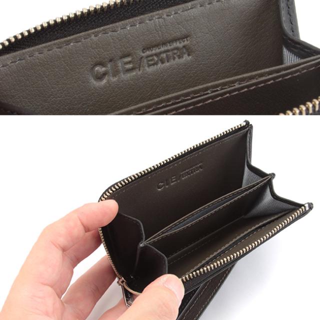 商品レビューで+5%｜CIE シー エクストラ 財布 L字ファスナー 本革 ミニ財布 小さい財布 CIE EXTRA 032173_6