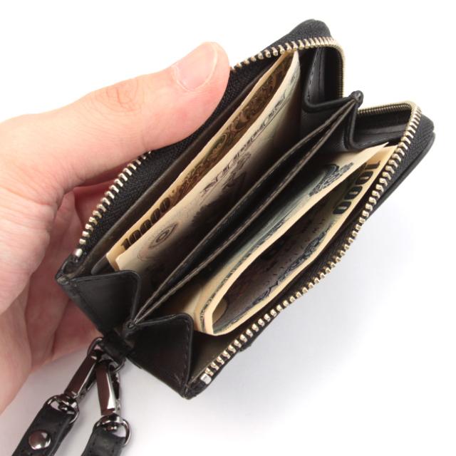 商品レビューで+5%｜CIE シー エクストラ 財布 L字ファスナー 本革 ミニ財布 小さい財布 CIE EXTRA 032173_10