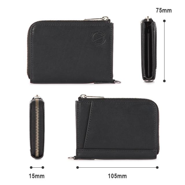 商品レビューで+5%｜CIE シー エクストラ 財布 L字ファスナー 本革 ミニ財布 小さい財布 CIE EXTRA 032173_3