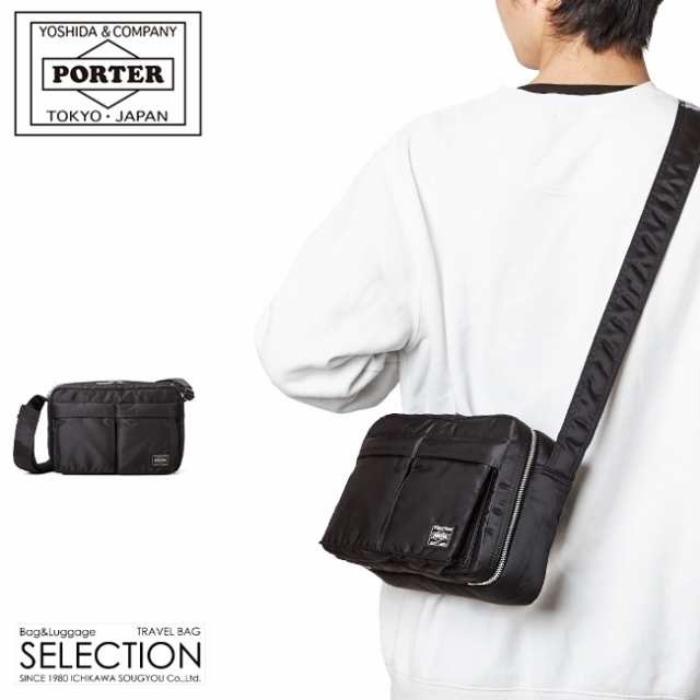 PORTER ポーター タンカー ショルダーバッグS ブラック TANKER