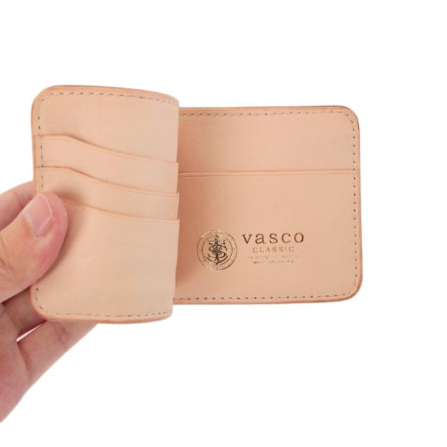 商品レビューで+5%｜ヴァスコ マネークリップ 財布 二つ折り財布 小銭入れ 本革 日本製 メンズ コードバン バスコ VASCO VSC-705C_8
