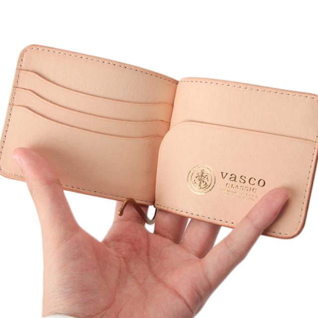 商品レビューで+5%｜ヴァスコ マネークリップ 財布 二つ折り財布 小銭入れ 本革 日本製 メンズ コードバン バスコ VASCO VSC-705C_9
