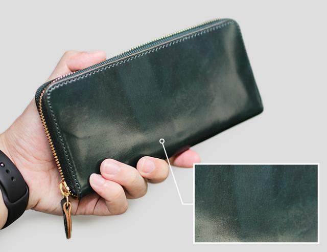 商品レビューで+5%｜ヴァスコ マネークリップ 財布 二つ折り財布 小銭入れ 本革 日本製 メンズ コードバン バスコ VASCO VSC-705C_12