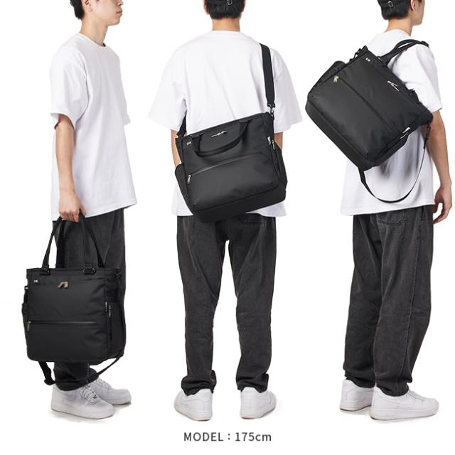 商品レビューで+5%｜CIE シー ヴァリアス トートバッグ ビジネストート 肩掛け 2WAY A4 PC収納 ファスナー付き 通勤 軽量 撥水 防水 日本製 ブランド メンズ レディース VARIOUS 021809_4