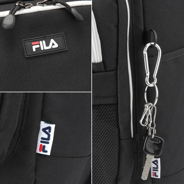 商品レビューで+5%｜FILA フィラ リュック 33L スクエア ボックス型