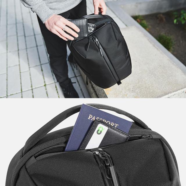 商品レビューで+5%｜Aer Fit Pack 3 エアー リュック ビジネスリュック バッグ メンズ フィットパック3 ジム シューズ 収納 大容量 ブランド おしゃれ 11012 12012_11
