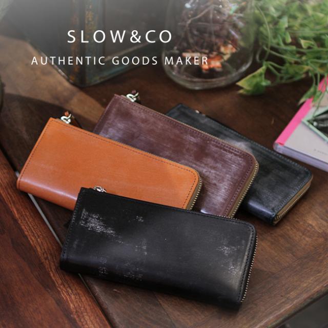 SLOW&CO スロウ L字 財布 商品レビューで+5%｜SLOW スロウ 財布 長財布