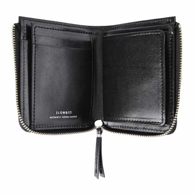 商品レビューで+5%｜SLOW スロウ 財布 二つ折り財布 ミニ財布