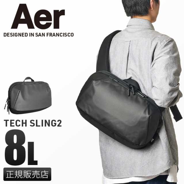 商品レビューで+5%｜Aer Tech Sling 2 ボディバッグ スリングバッグ